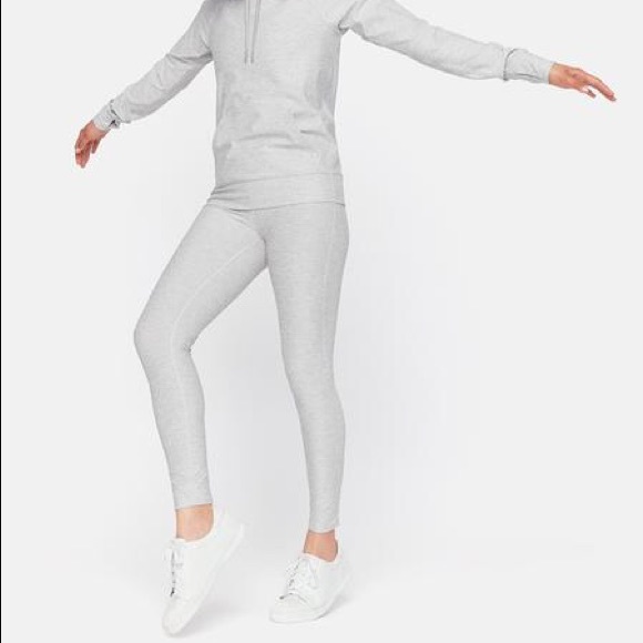 A.P.C. X OV Zip Leggings in cloud. NWT - Picture 2 of 4